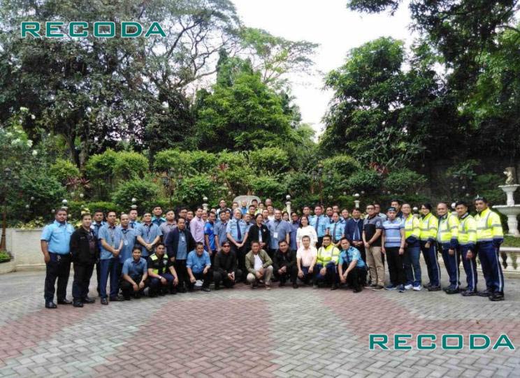 RECODA 4Gボディカメラはフィリピンの土地交通オフィスのためにカスタマイズされる